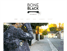 Tablet Screenshot of boneblackla.com